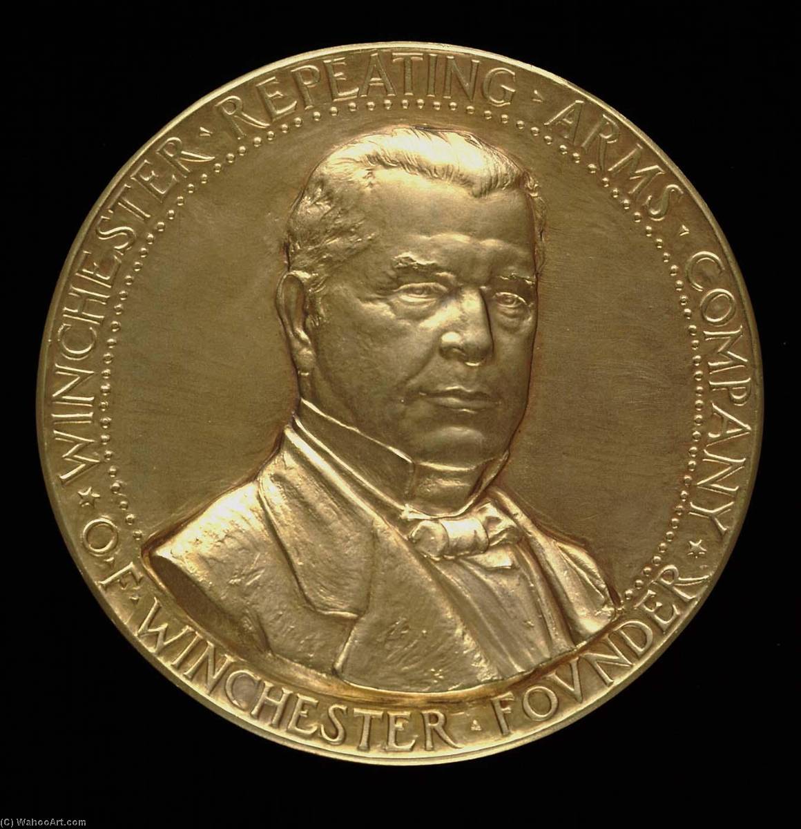 Winchester Repeating Arms Company Medal (obverse) — Anthony De Francisci