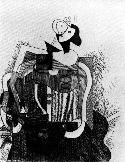 Seated Woman 1 — Georges Braque