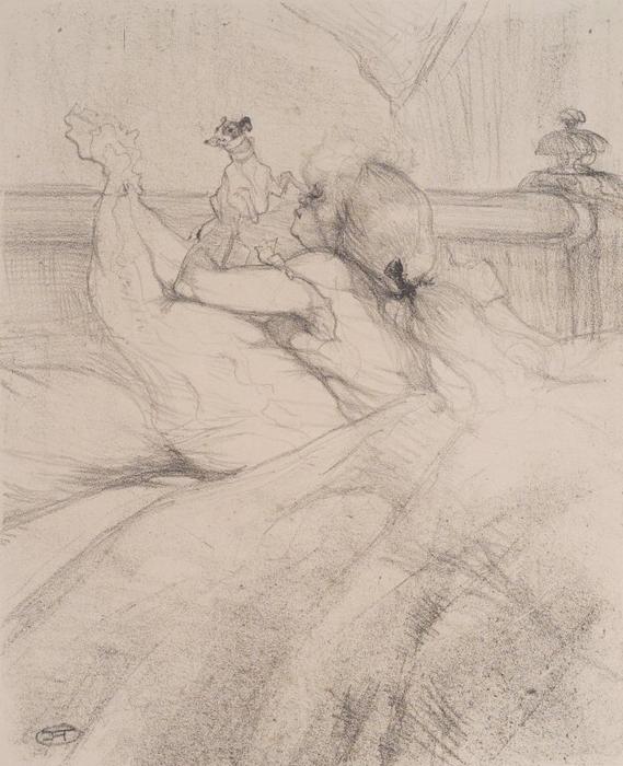 In Bed — Henri De Toulouse-lautrec