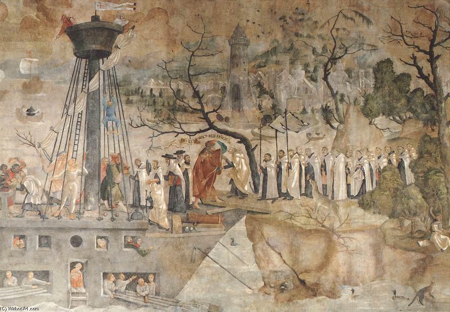 The Carmelites And King St. Louis In 1248 — Jörg Ratgeb