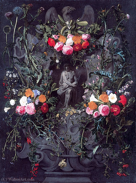Flower Garlands. — Daniel Seghers