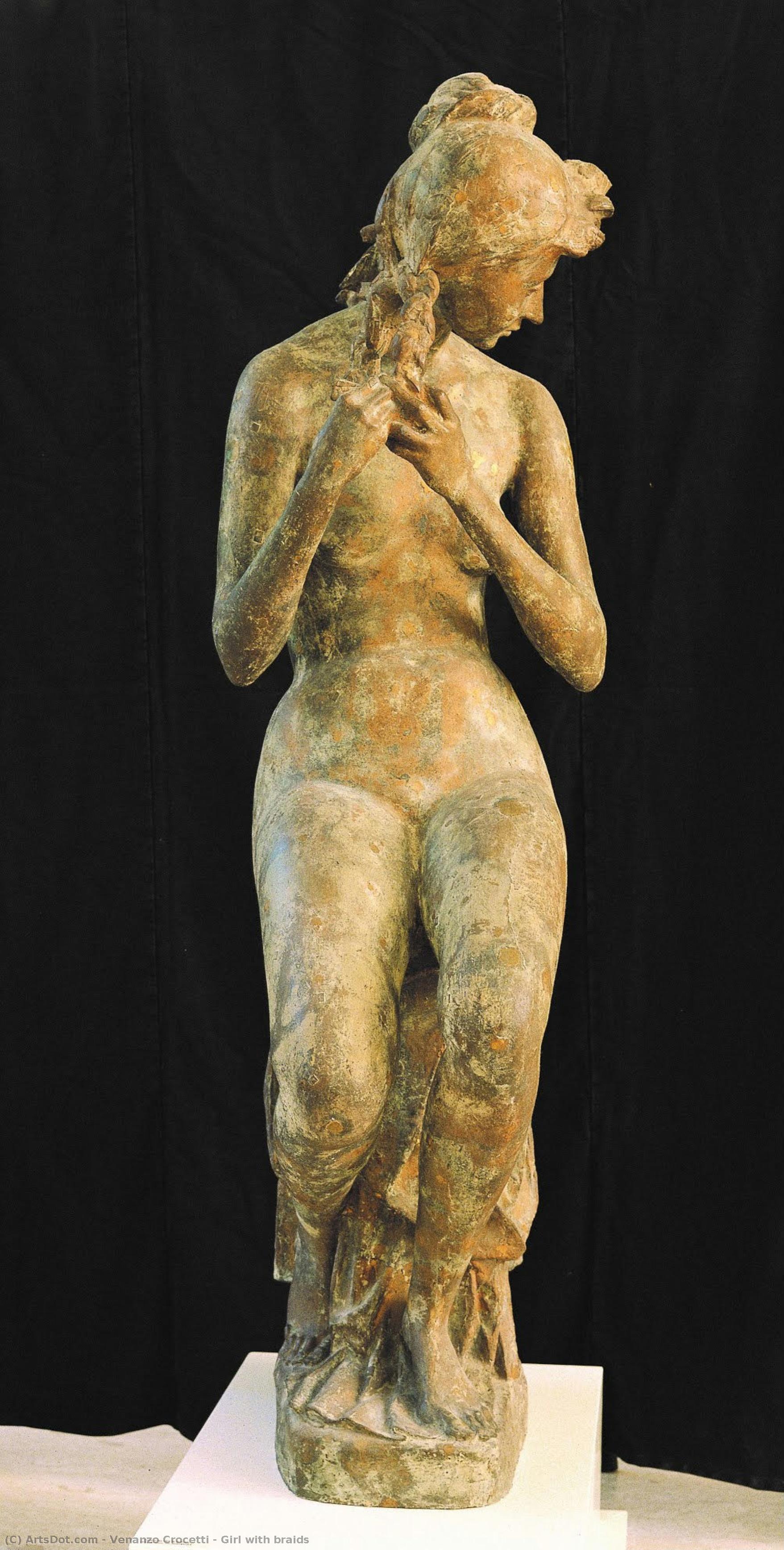 Girl With Braids — Venanzo Crocetti