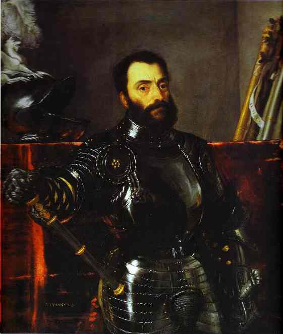 Portrait Of Francesco Maria Della Rovere, Duke Of Urbino — Tiziano