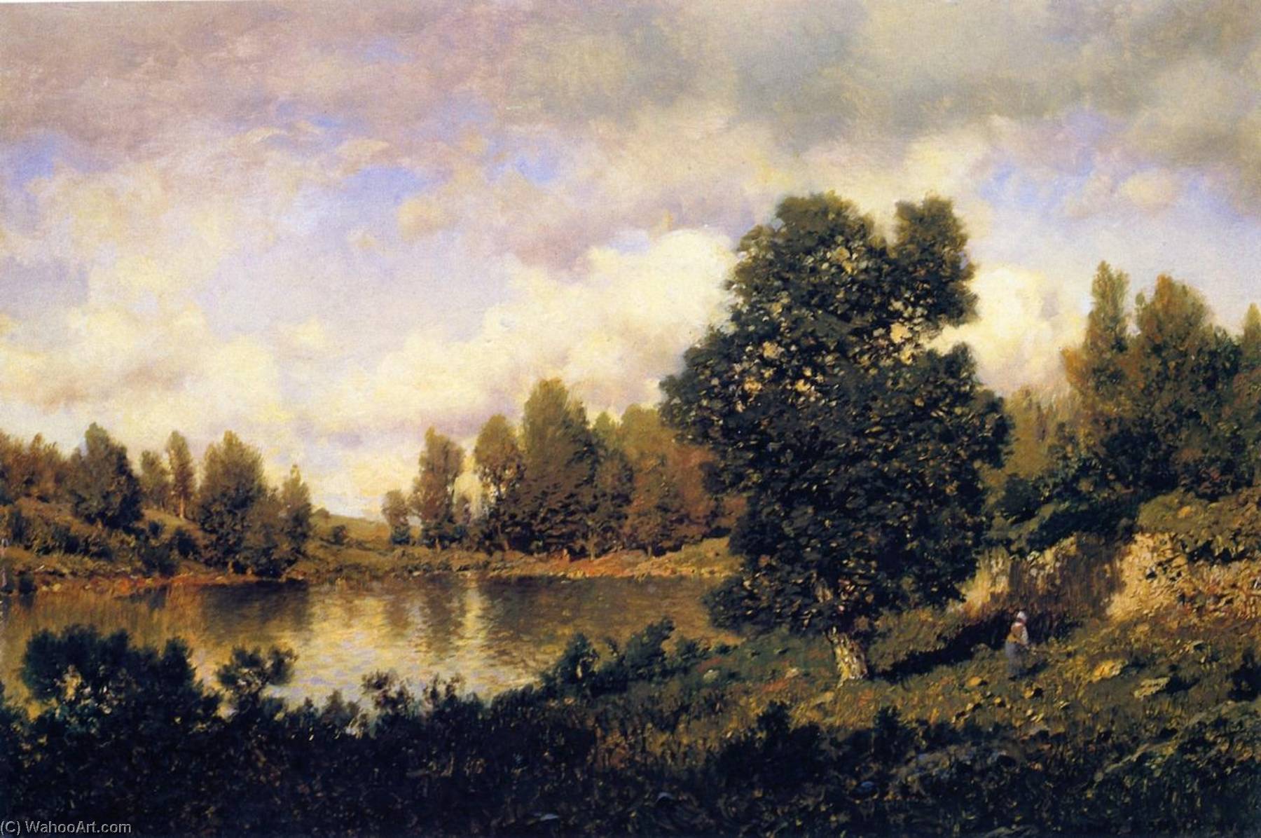 Gathering Wood — Henry Pember Smith