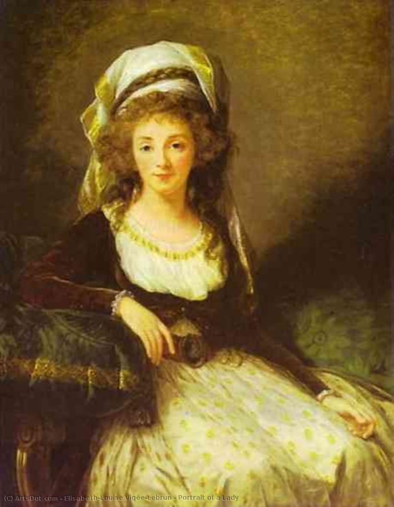 Portrait Of A Lady — Elisabeth-louise Vigée-lebrun