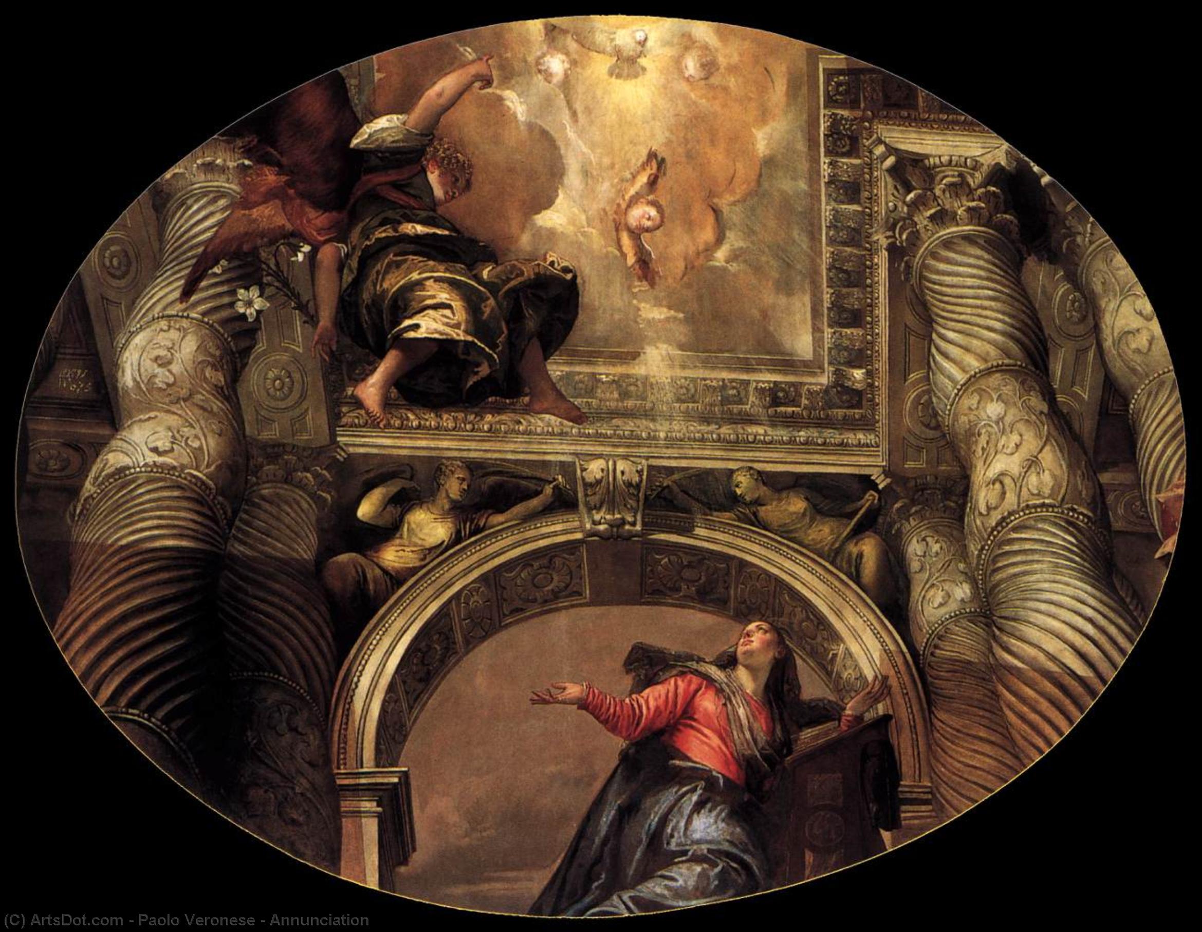 Annunciation — Паоло Веронезе