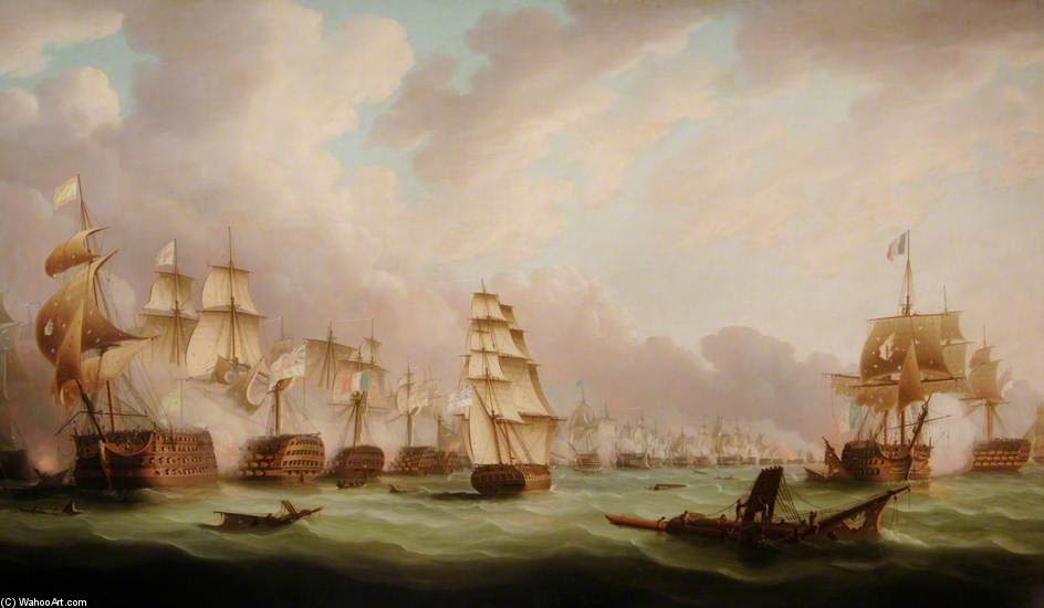 The Battle Of Trafalgar — トーマス・バタースワース