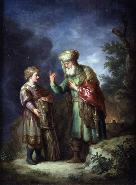 Abraham And Isaac — Balthasar Beschey