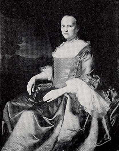 Elizabeth Allen Stevens, (painting) — John Singleton Copley