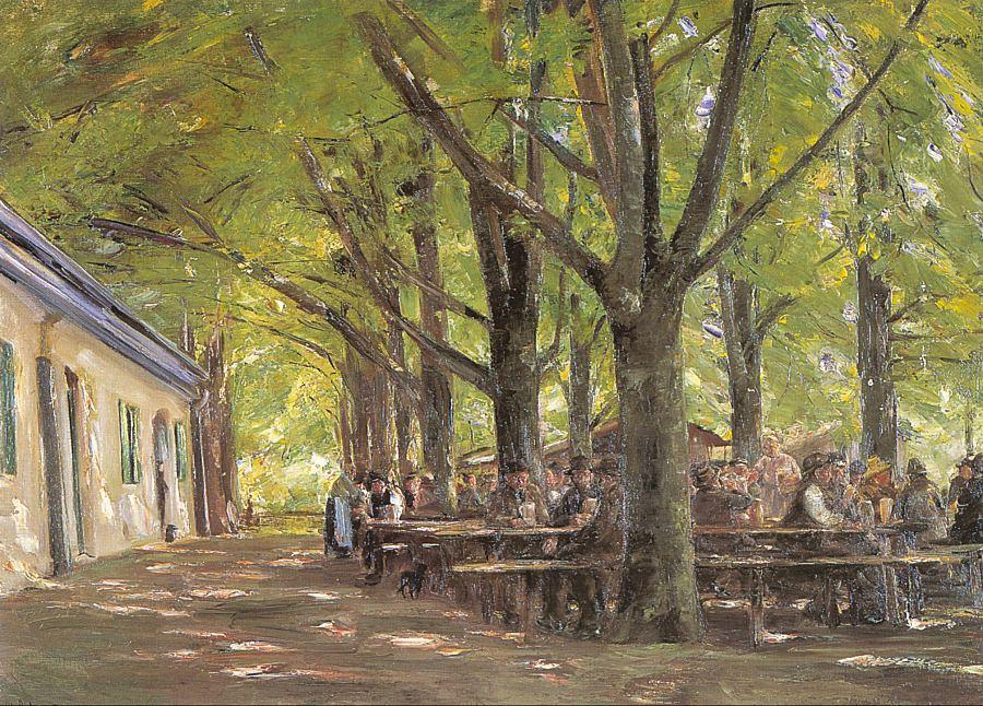 A Country Brasserie, Brannenburg, Bavaria — Max Liebermann