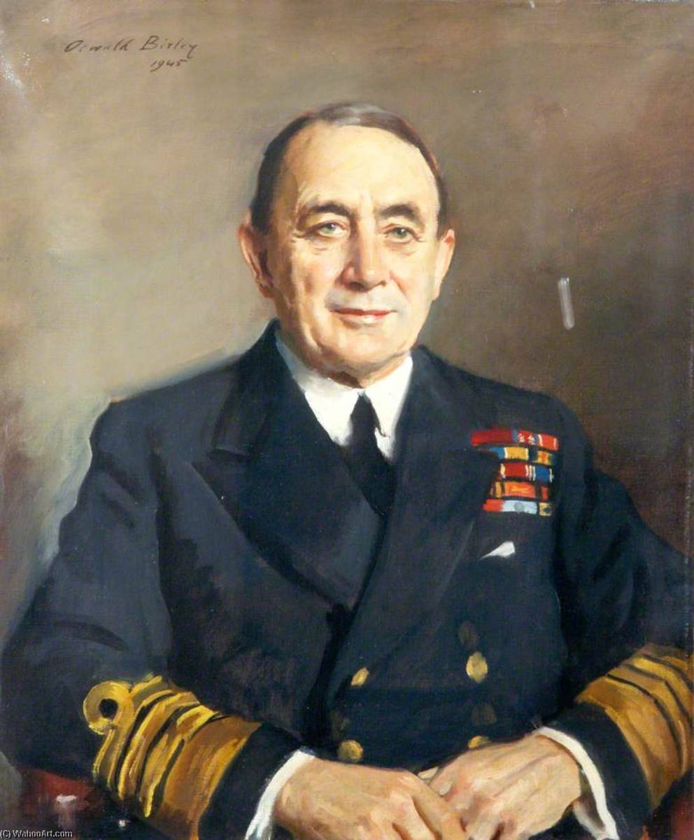 Admiral Of The Fleet Sir Max Horton (1883–1951), Gcb — Oswald Hornby Joseph Birley