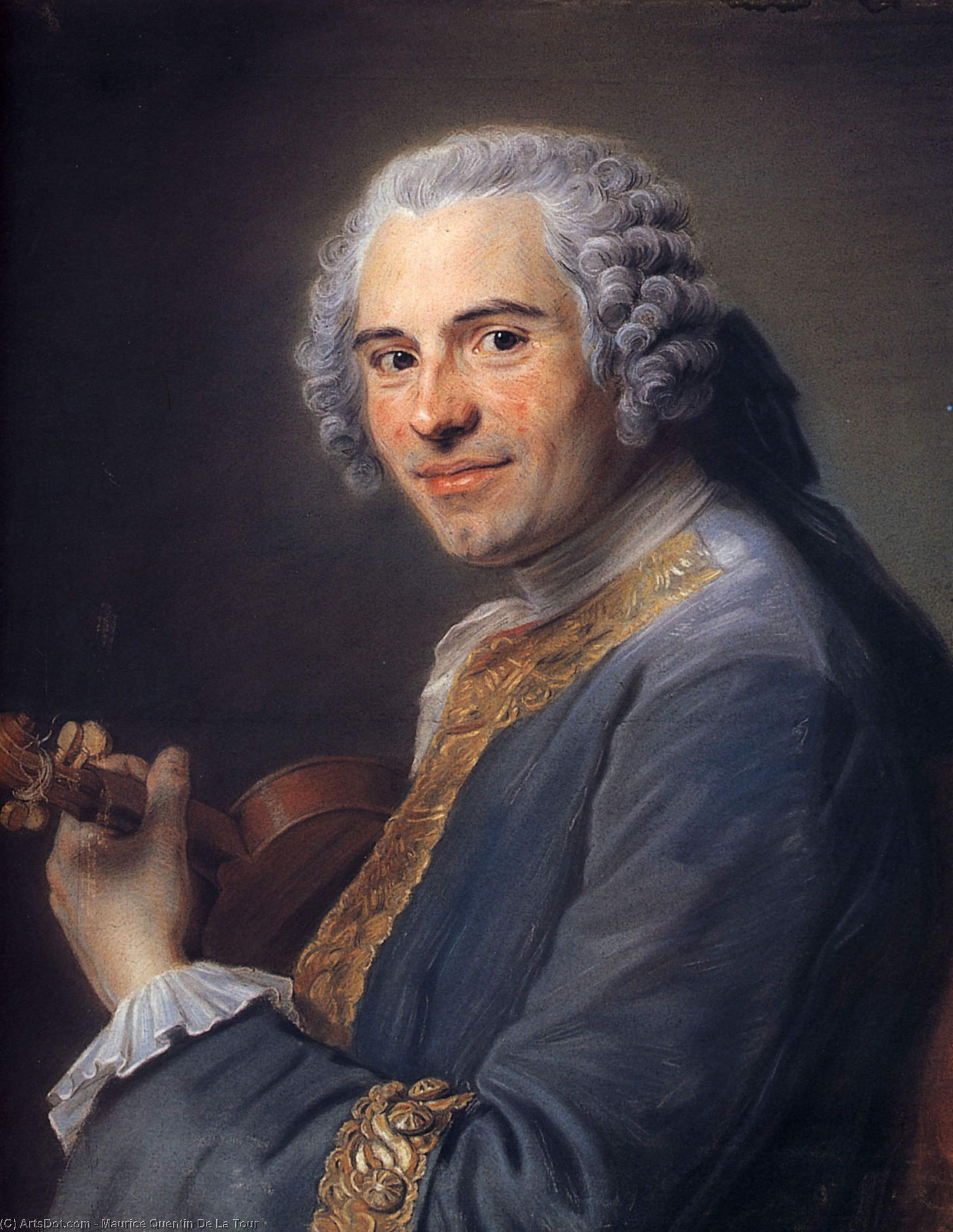 Jean-joseph Cassanea De Mondonville — Maurice Quentin De La Tour