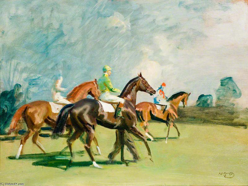 Before The Race - — Sir Alfred James Munnings