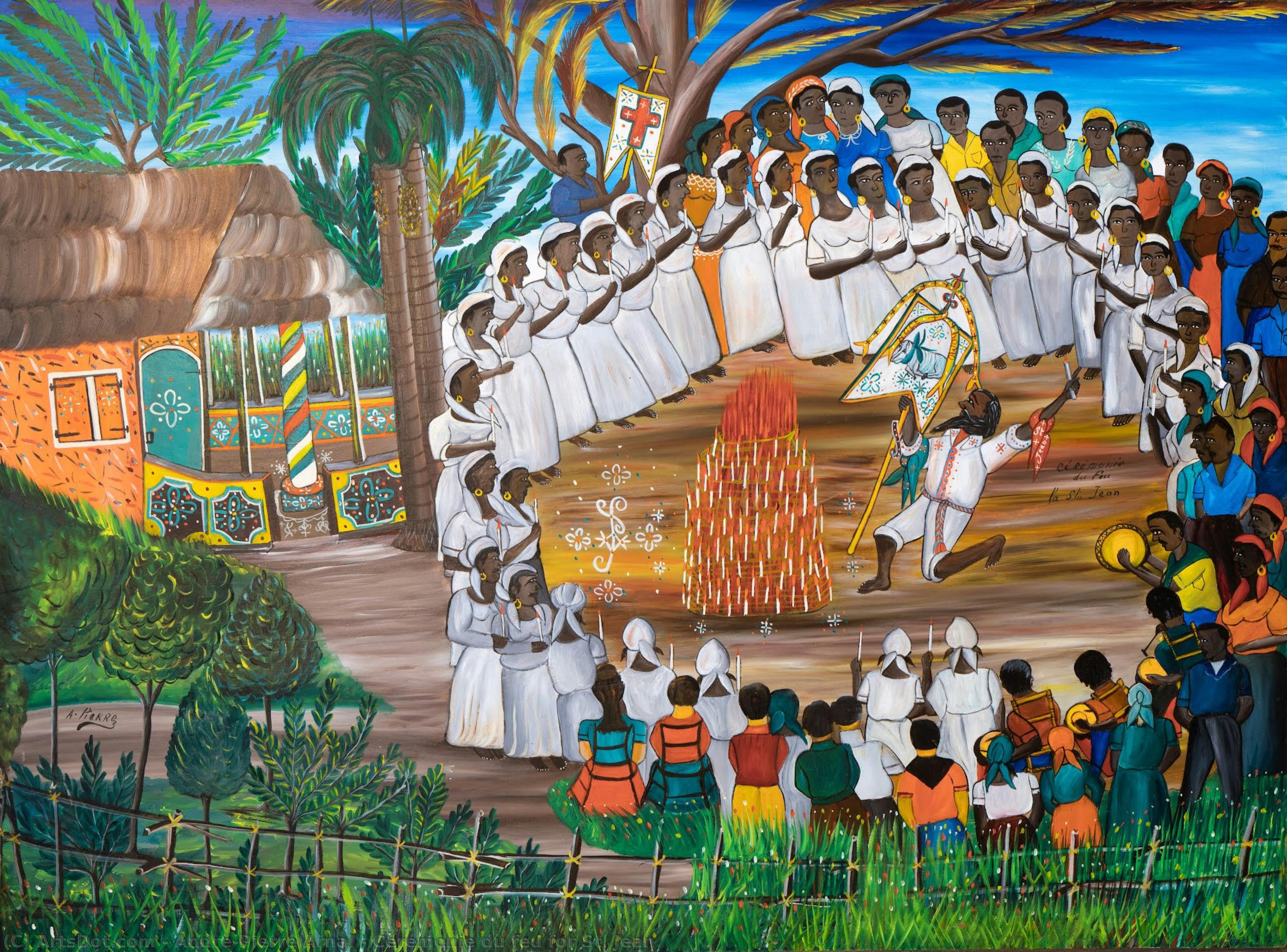 Cérémonie Du Feu For St. Jean — André-pierre Arnal