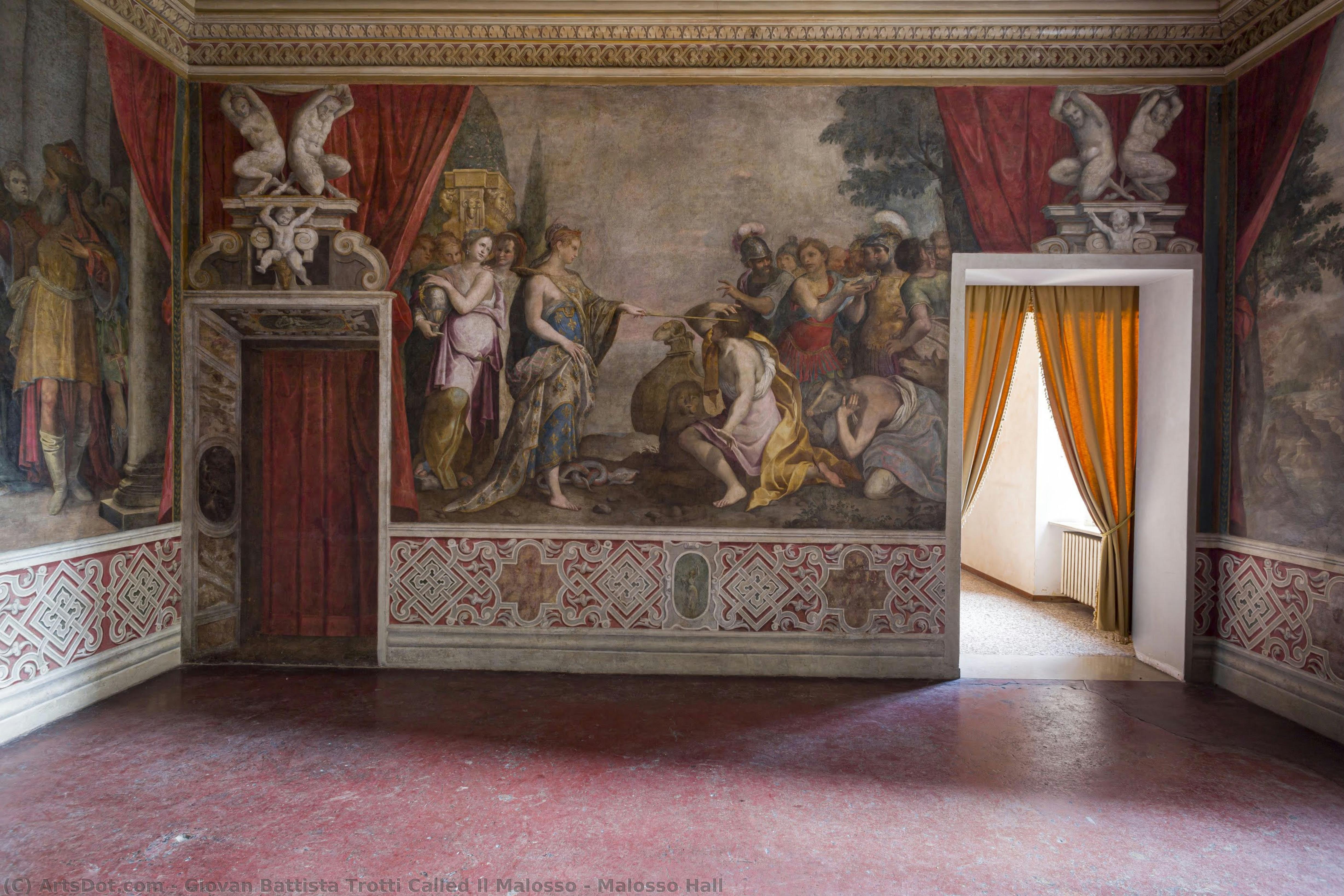 Malosso Hall — Giovan Battista Trotti Called Il Malosso