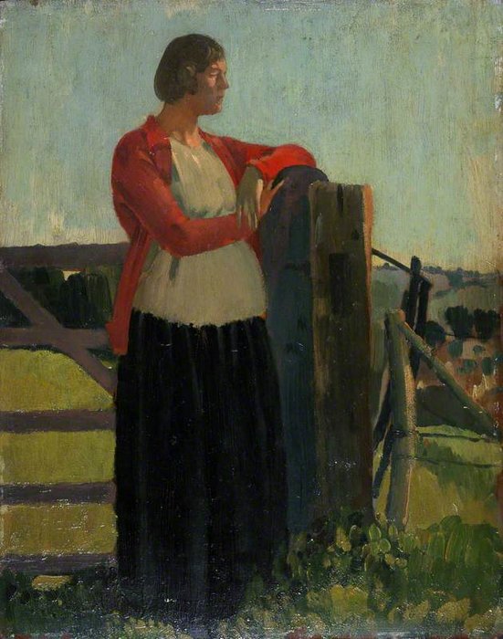Lyndra, Sunset, Aldbourne — Derwent Lees