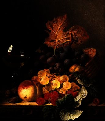 A Basket Of Grapes — Edward Ladell
