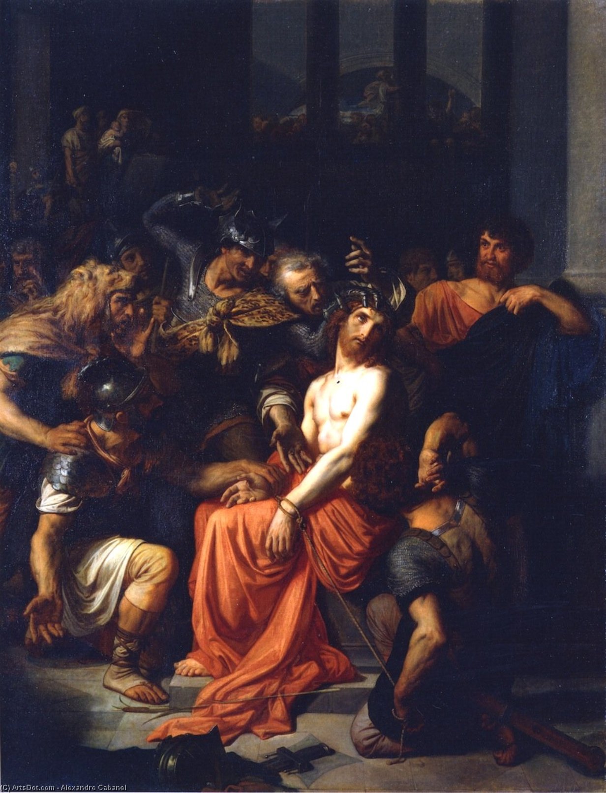 The Mocking Of Christ — Alexandre Cabanel