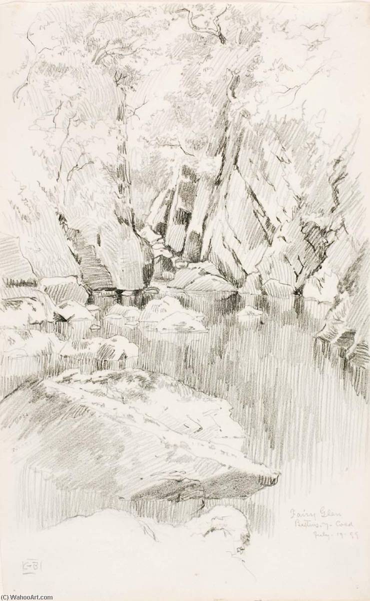 Fairy Glen, Bettws Y Coed — George Elbert Burr