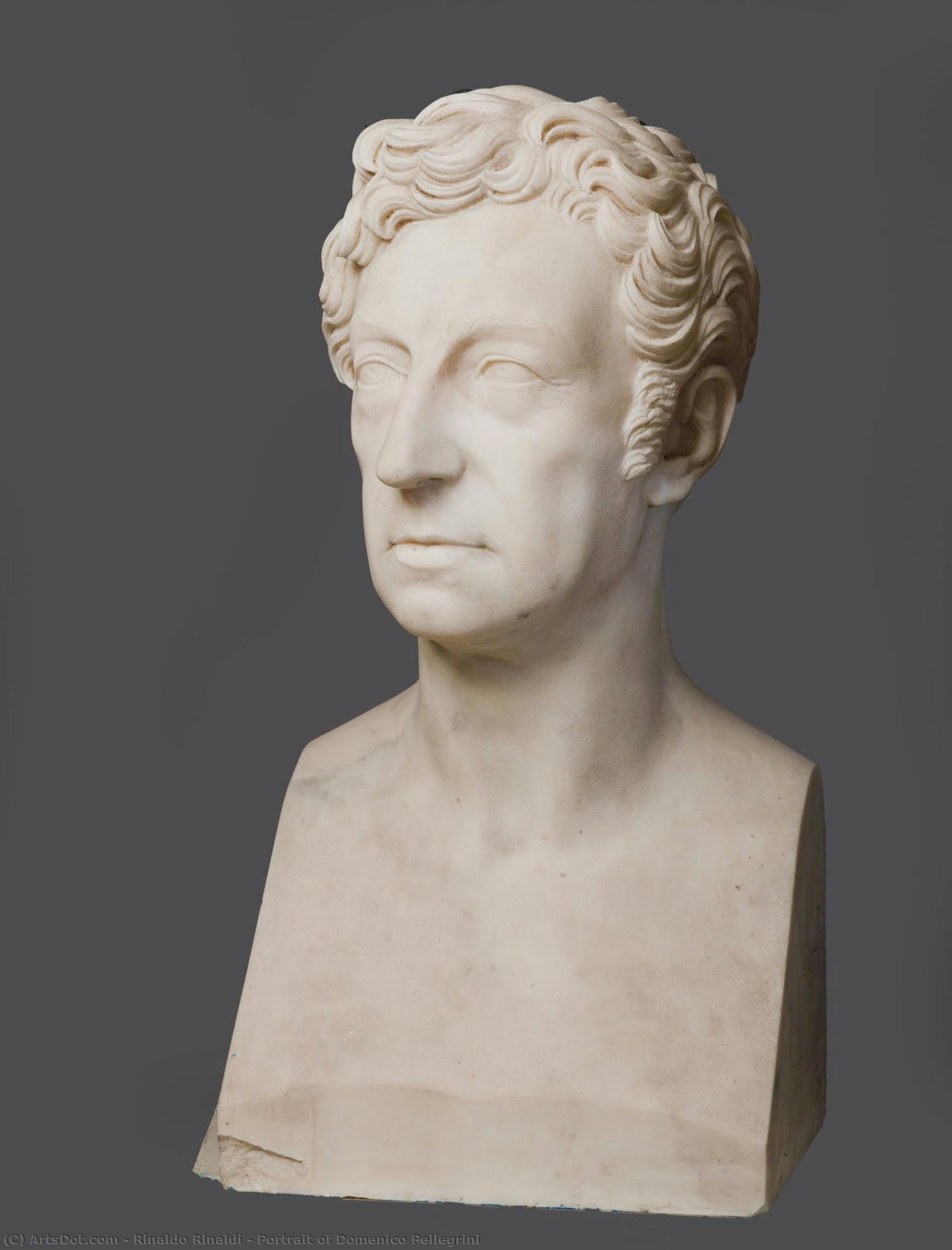 Portrait Of Domenico Pellegrini — Rinaldo Rinaldi