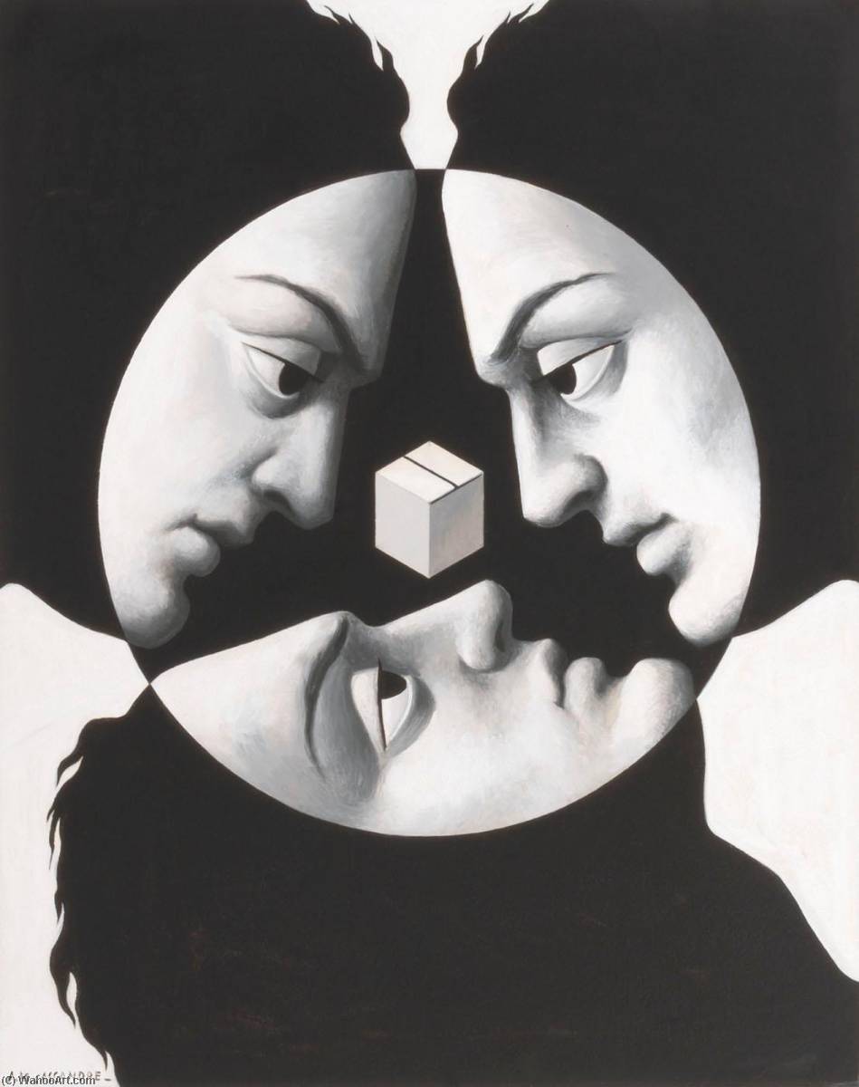 Concentration, From The Early Series — Adolphe Jean-marie Mouron Cassandre