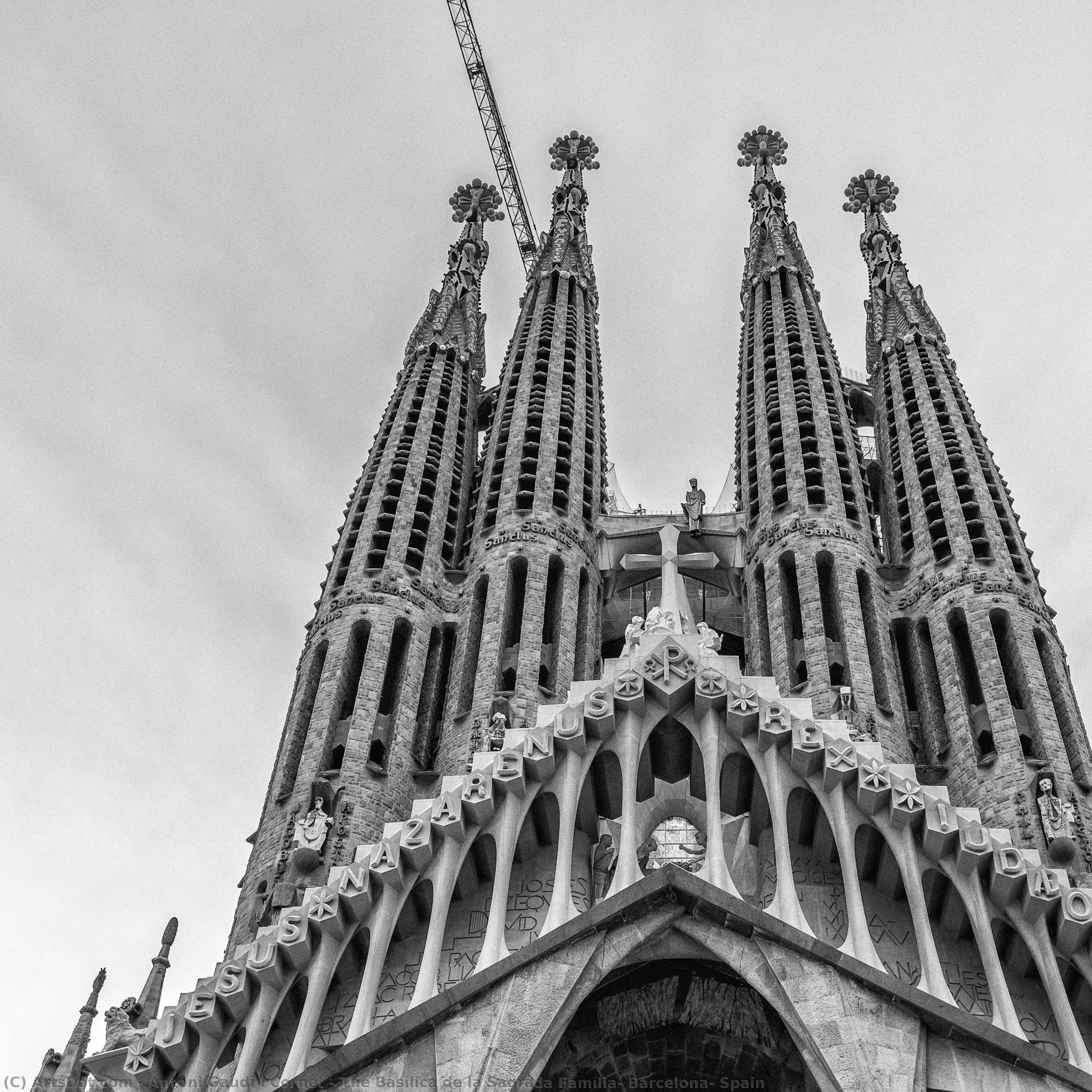 The Basílica De La Sagrada Família, Barcelona, Spain — アントニ・ガウディ