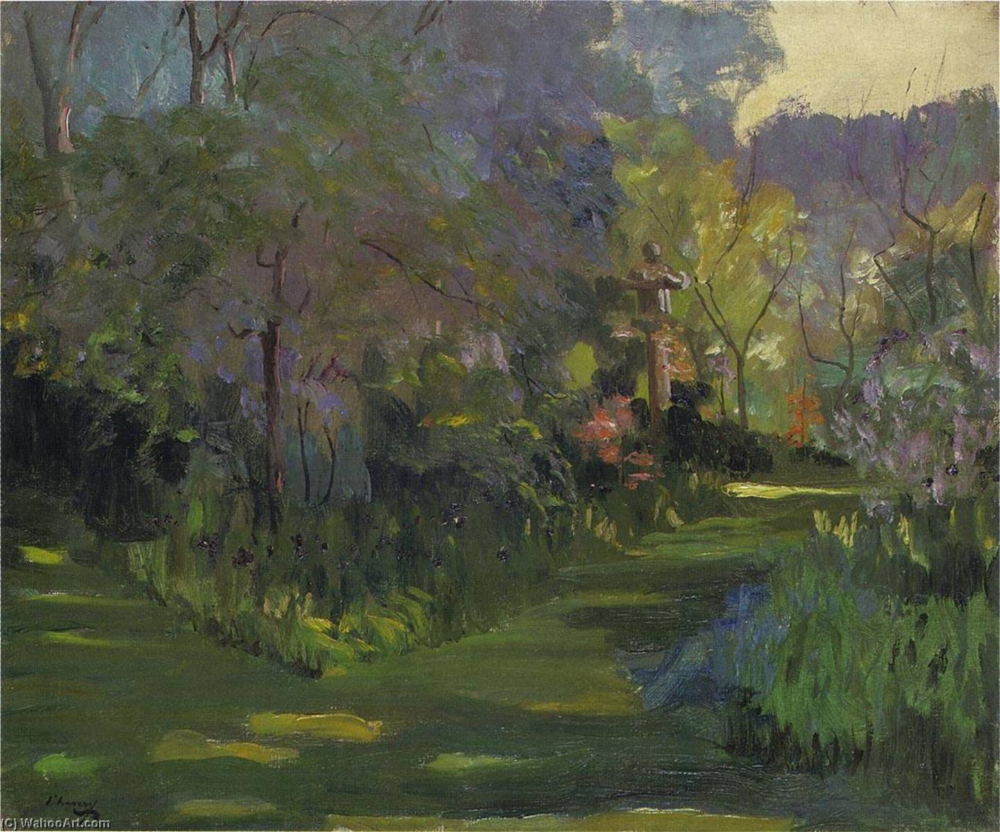 A Japanese Garden — Sir John Lavery