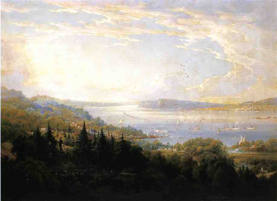 View Of The Hudson River At Haverstraw Bay — ロバート・ハヴェル