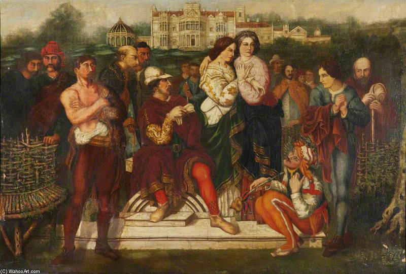 Orlando About To Engage With Charles The Wrestler — Charles Hunt