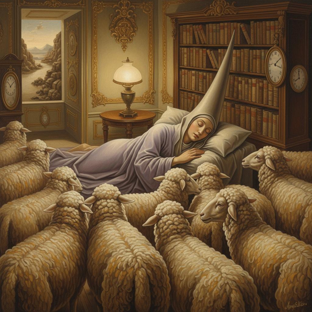 The Somnambulist’s Fleece: A Study In Ochre Reverie — Marc Duvallier