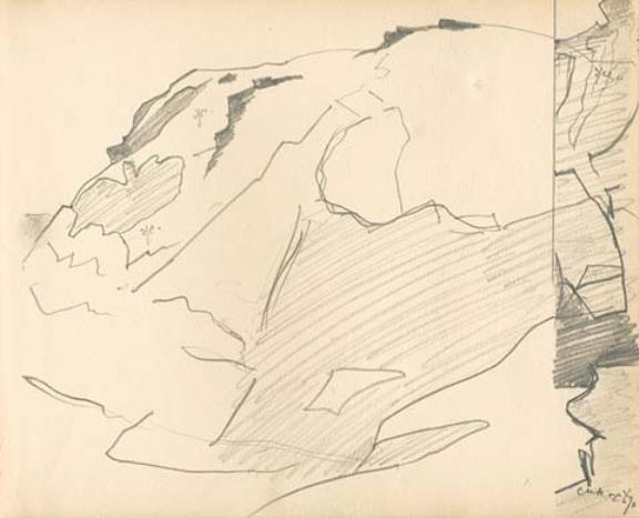 Monhegan Sketch 23 — Николай Константинович Роерих