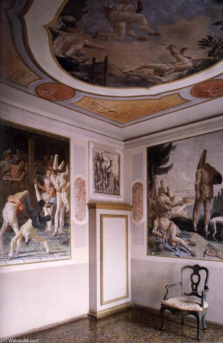 View Of A Reconstructed Room — Giovanni Domenico Tiepolo