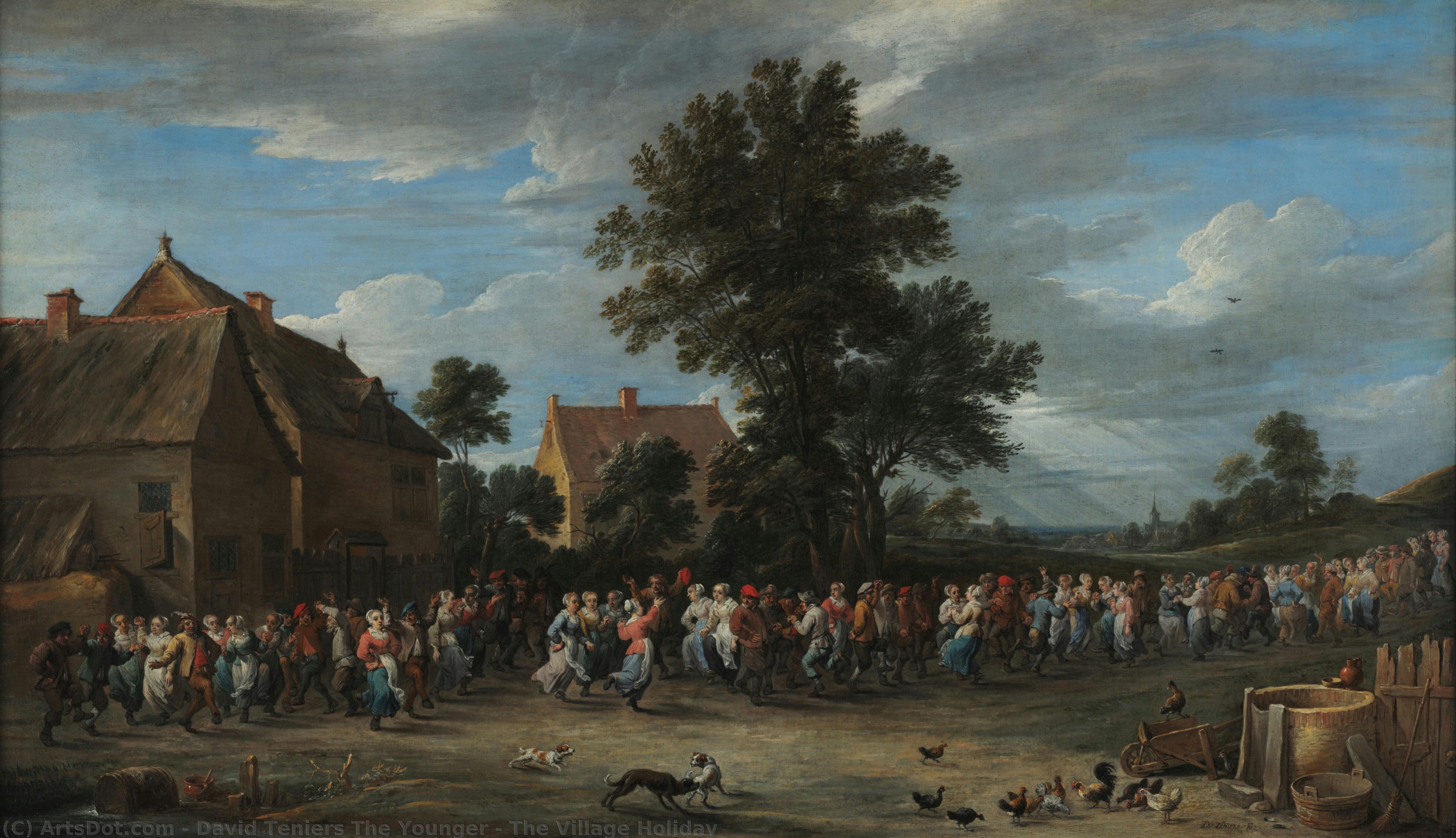 The Village Holiday — David Teniers Der Jüngere