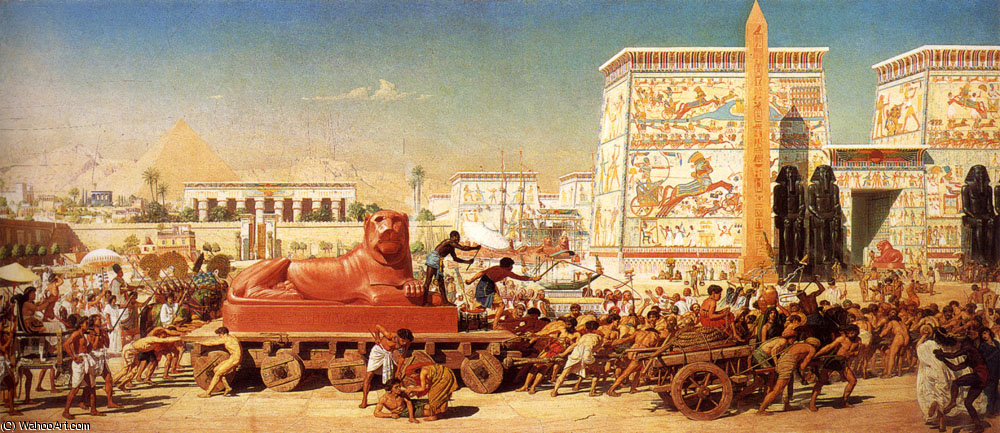 Sir Edward John Israel In Egypt — Sir Edward John Poynter