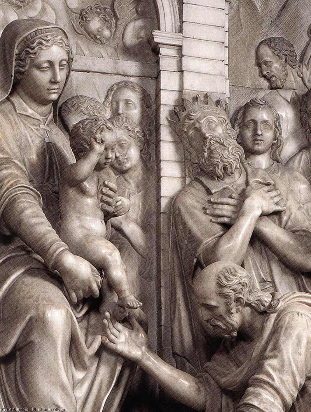 Adoration Of The Magi (detail) — Pier Paolo Olivieri