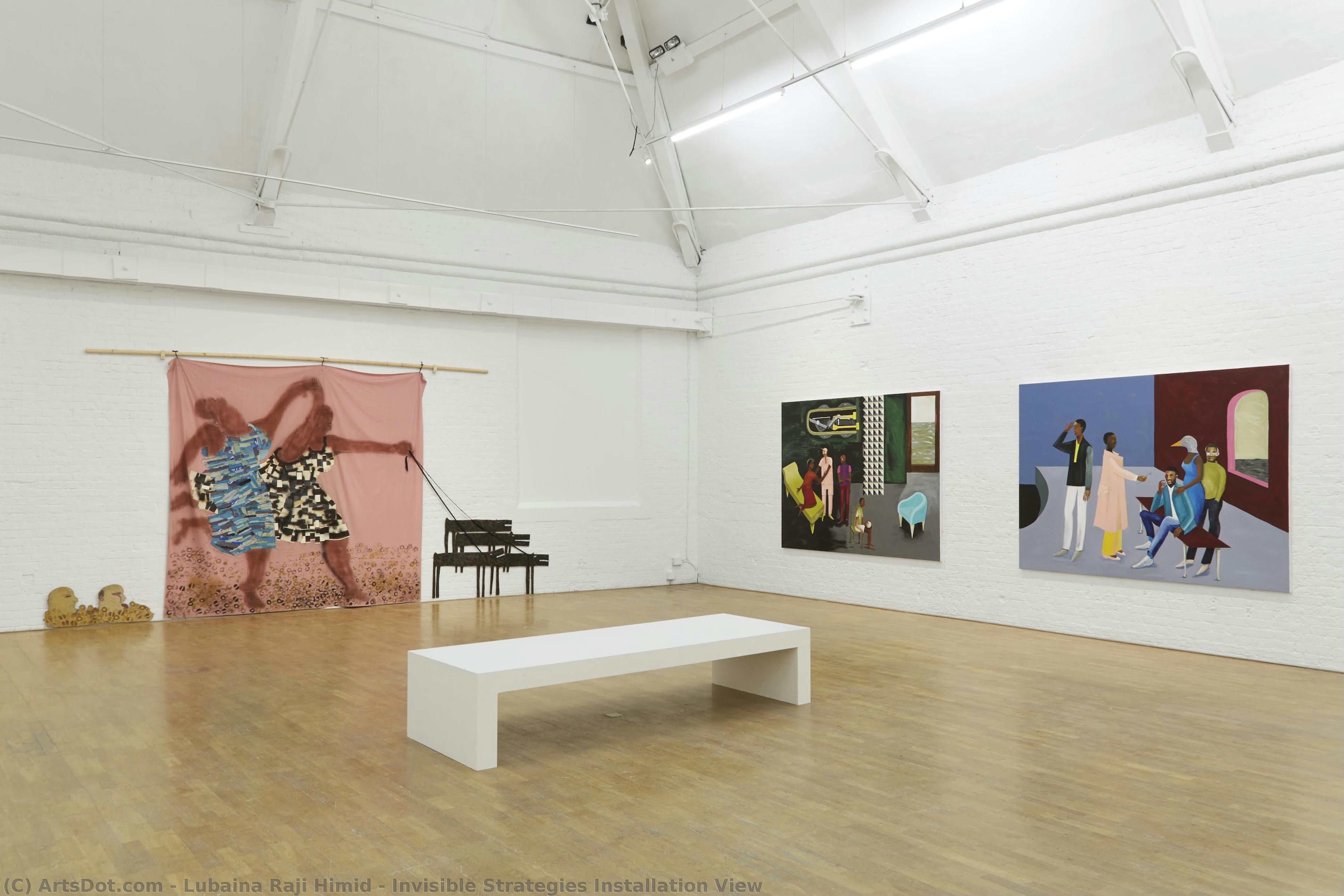 Invisible Strategies Installation View — Lubaina Himid