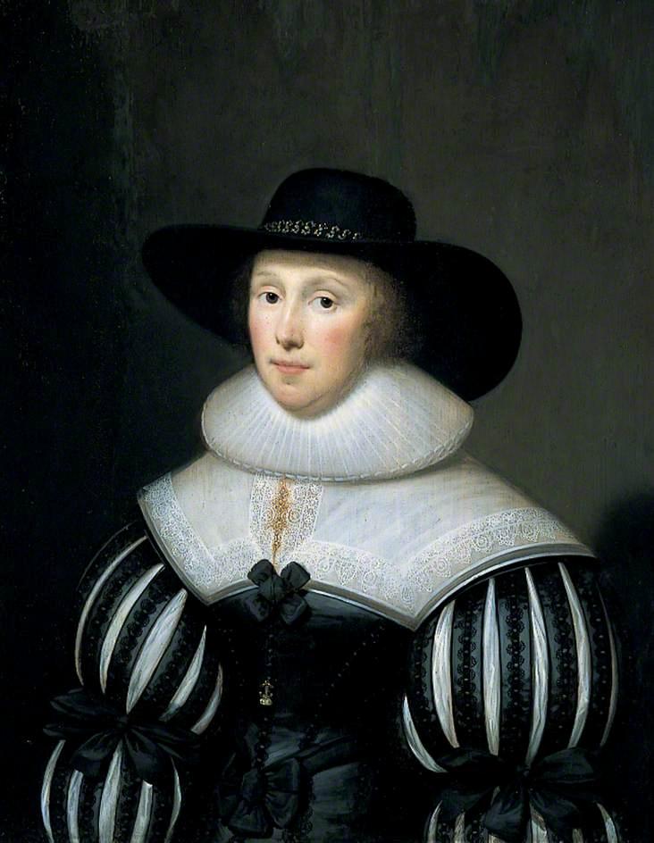 Grace Bradbourne, Wife Of Sir Thomas Holte — Cornelis Janssens Van Ceulen