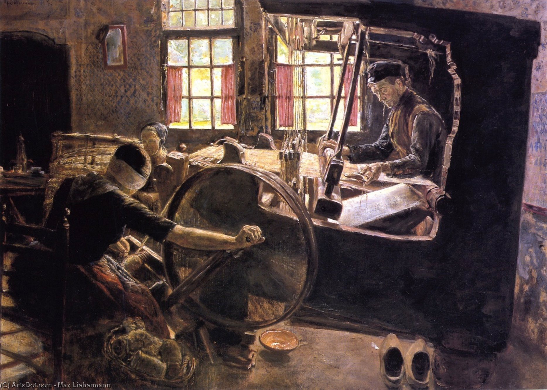 The Weaver — Макс Либерманн