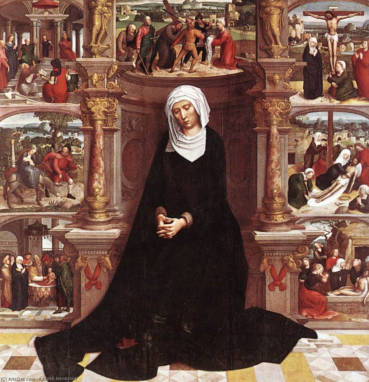 Our Lady Of The Seven Sorrows — Adrijen Isenbrant