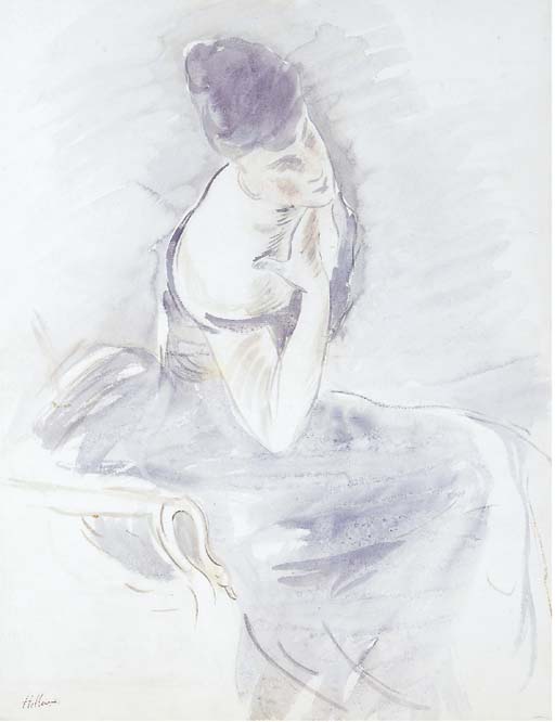 Countess Greffulhe Sitting At The Chateau De Bois-boudeau — Paul César Helleu