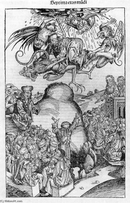 Sermon Of The Antichrist — Michael Wolgemut