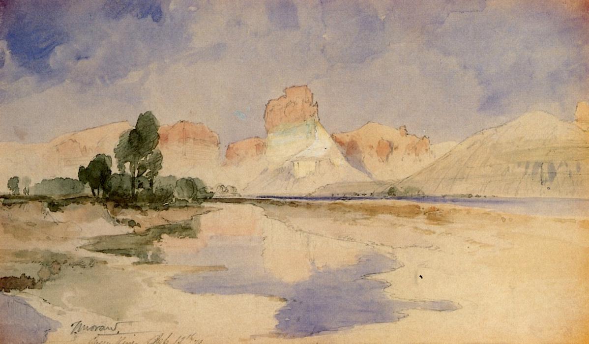 Green River, Wyoming — Thomas Moran