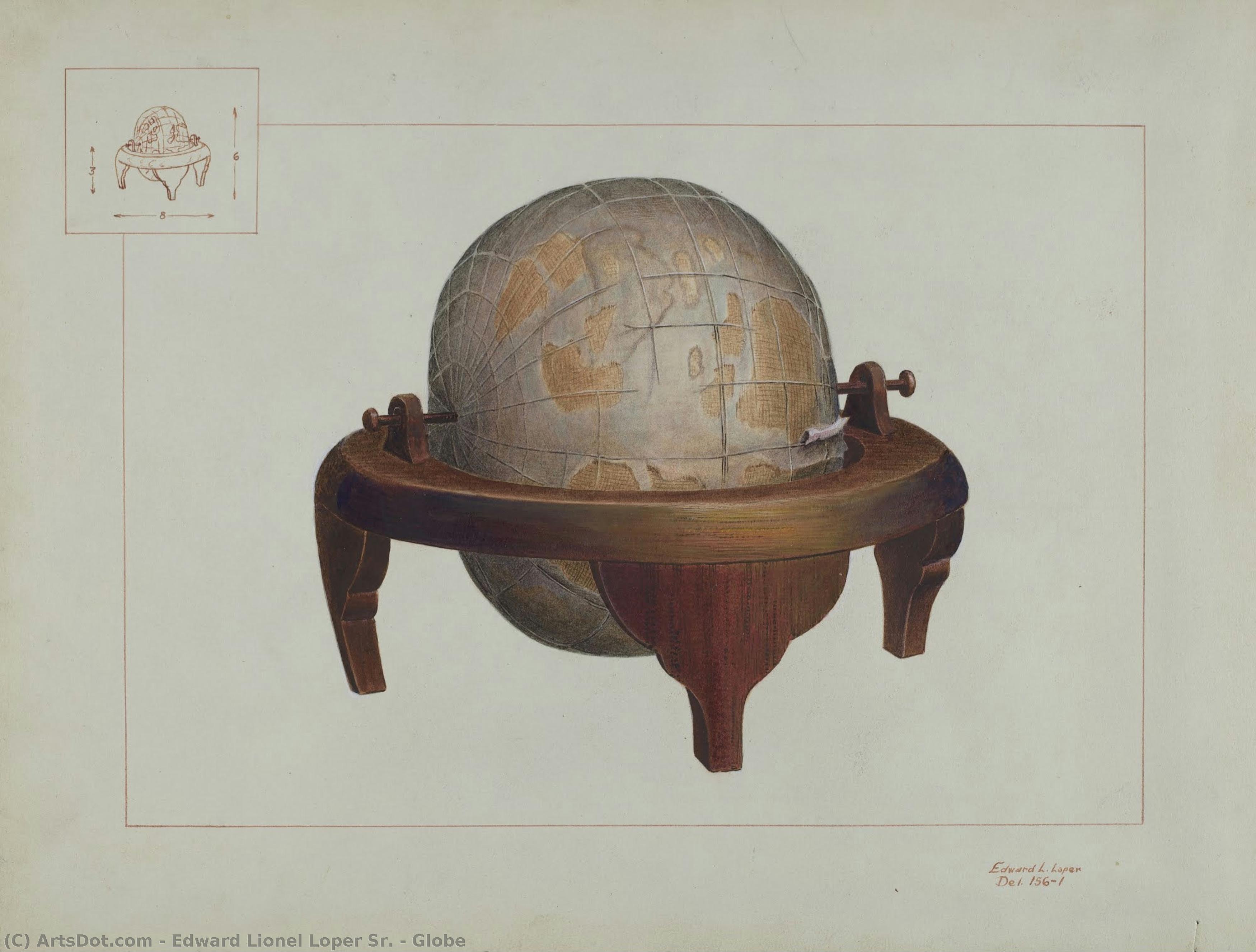 Globe — Edward Lionel Loper Sr.
