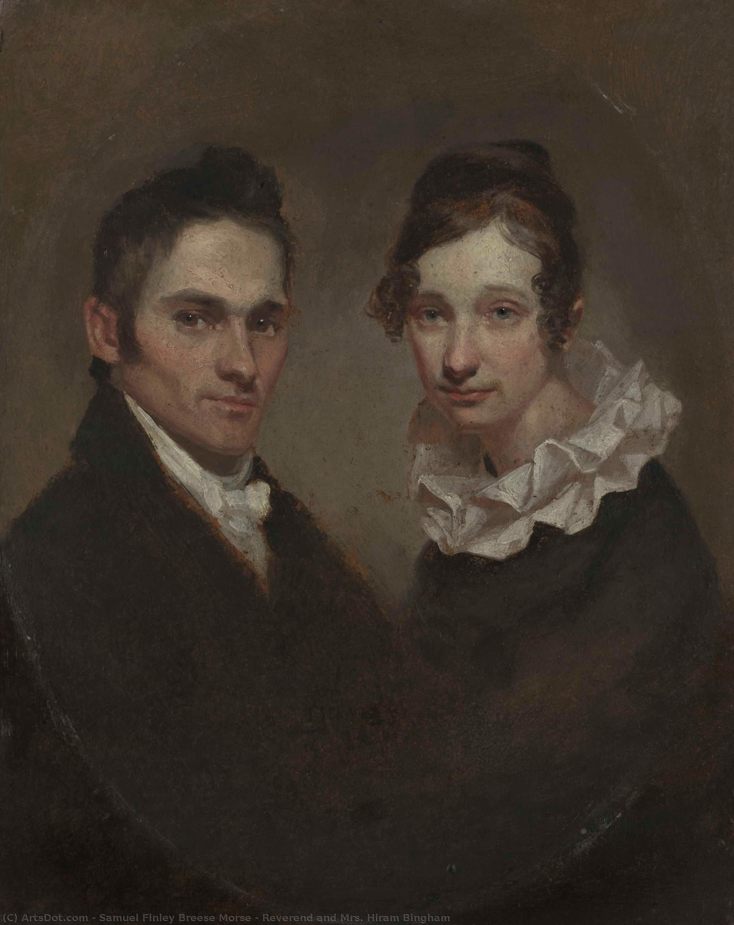 Reverend And Mrs. Hiram Bingham — Samuel Finley Breese Morse