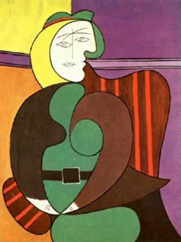 Woman With Flower — Pablo Picasso