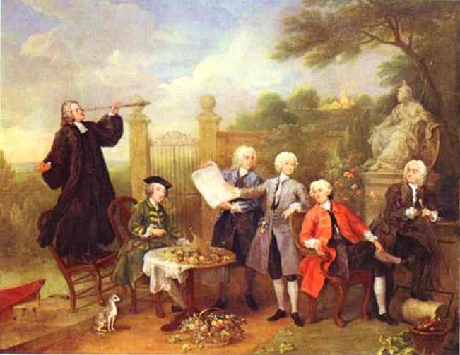 Lord Hervey And His Friends — William Hogarth