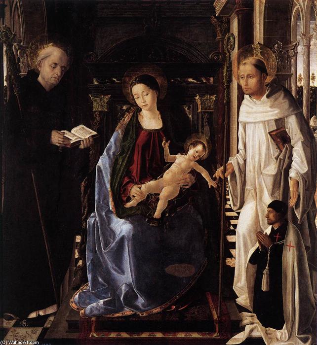 Virgin Of The Knight Of Montesa — Paolo De San Leocadio (paolo Da Reggio)