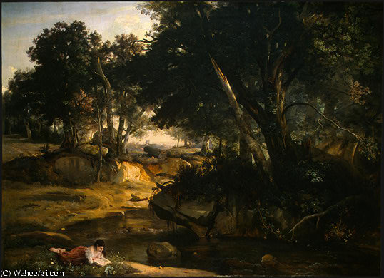 Forest Of Fontainebleau — Jean-baptiste-camille Corot