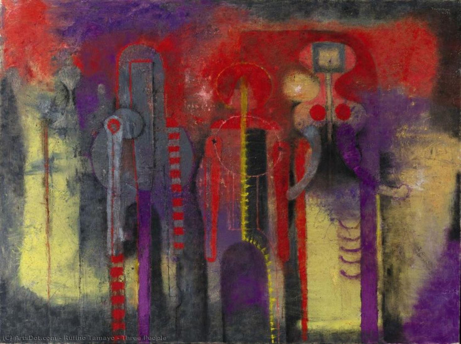 Three People — Rufino Tamayo