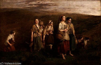 The Flowers Of The Forest, — William Quiller Orchardson